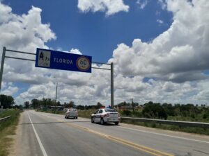 Cartel de entrada FLORIDA