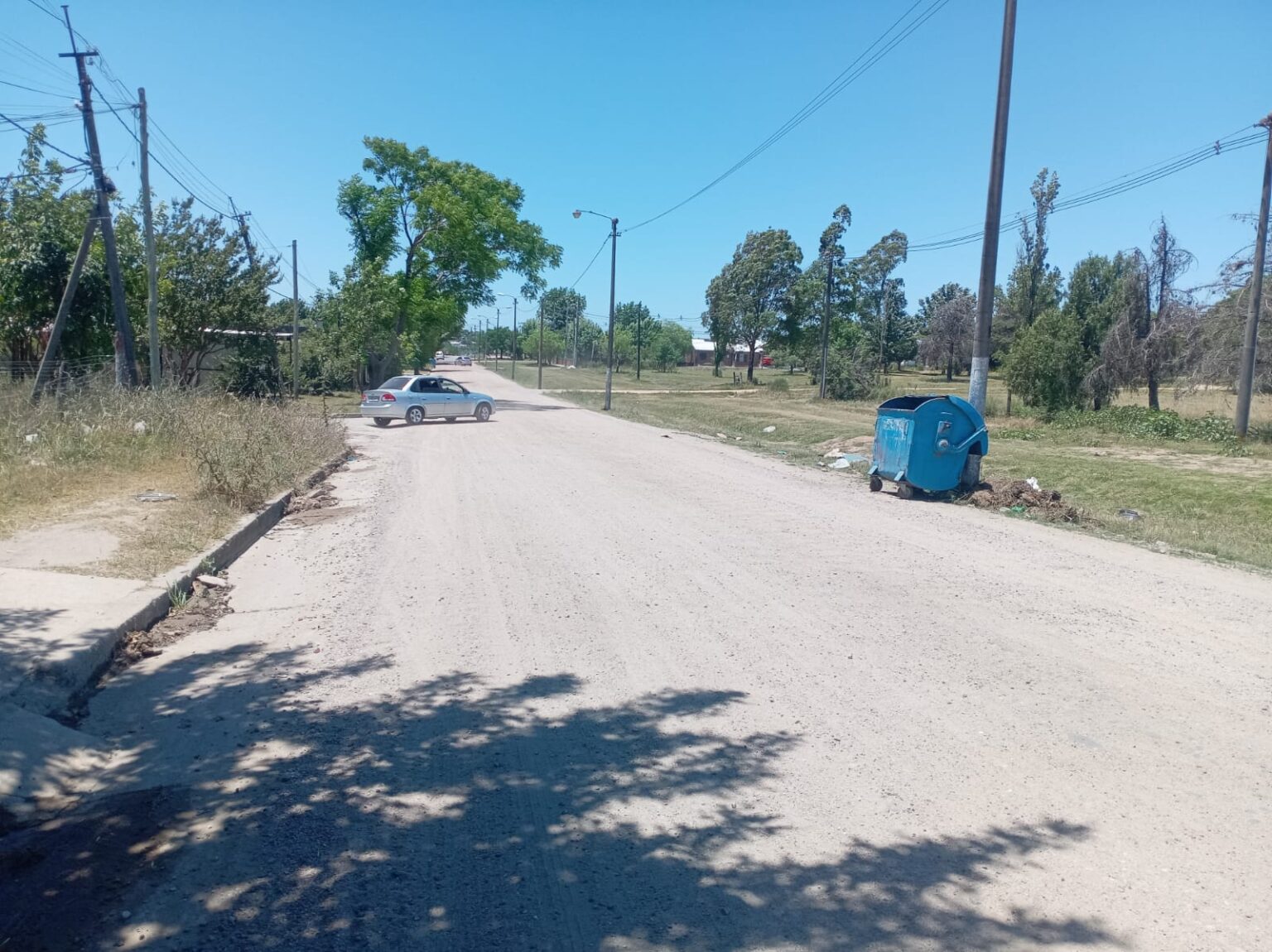 Vecinos de calle Harrison reclaman por obra de bituminización ...