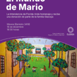 “El mundo de Mario”La intendencia de Florida rinde homenaje y recibe una donación de parte de l